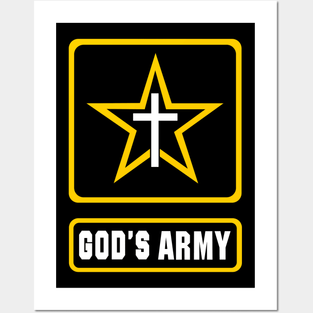 God's Army Wall Art by krisk9k